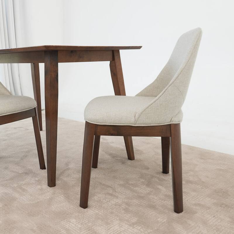 Dining Chair Set of 2 - Beige