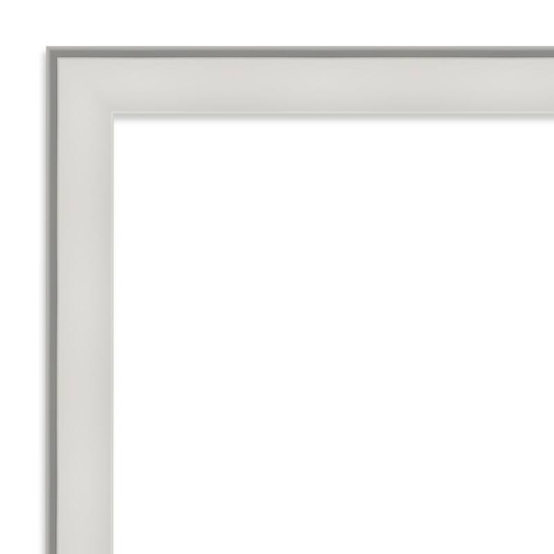 Amanti Art Imperial Silver Framed Dry Erase Magnetic Board