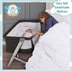 preview thumbnail 4 of 24, Dream On Me Skylar Bassinet in Grey