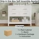 preview thumbnail 11 of 56, Christopher Knight Home - Eric 36" Bathroom Vanity with Ceramic Sink