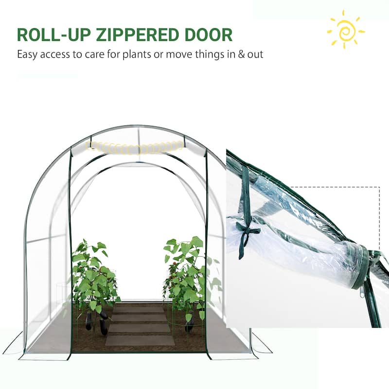 Dome Tunnel Greenhouse Plant Shed