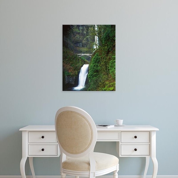 Easy Art Prints Charles Gurche's 'Multnomah Falls' Premium Canvas Art