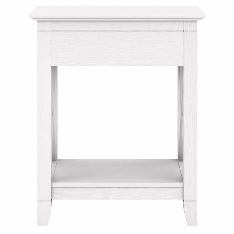 Key West Coastal Box Drawer Nightstand by Bush Furniture