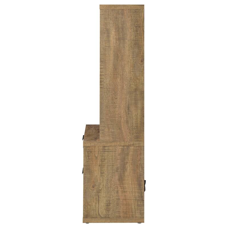 Westpark 3-Piece Bedroom Set Bookcase Headboard