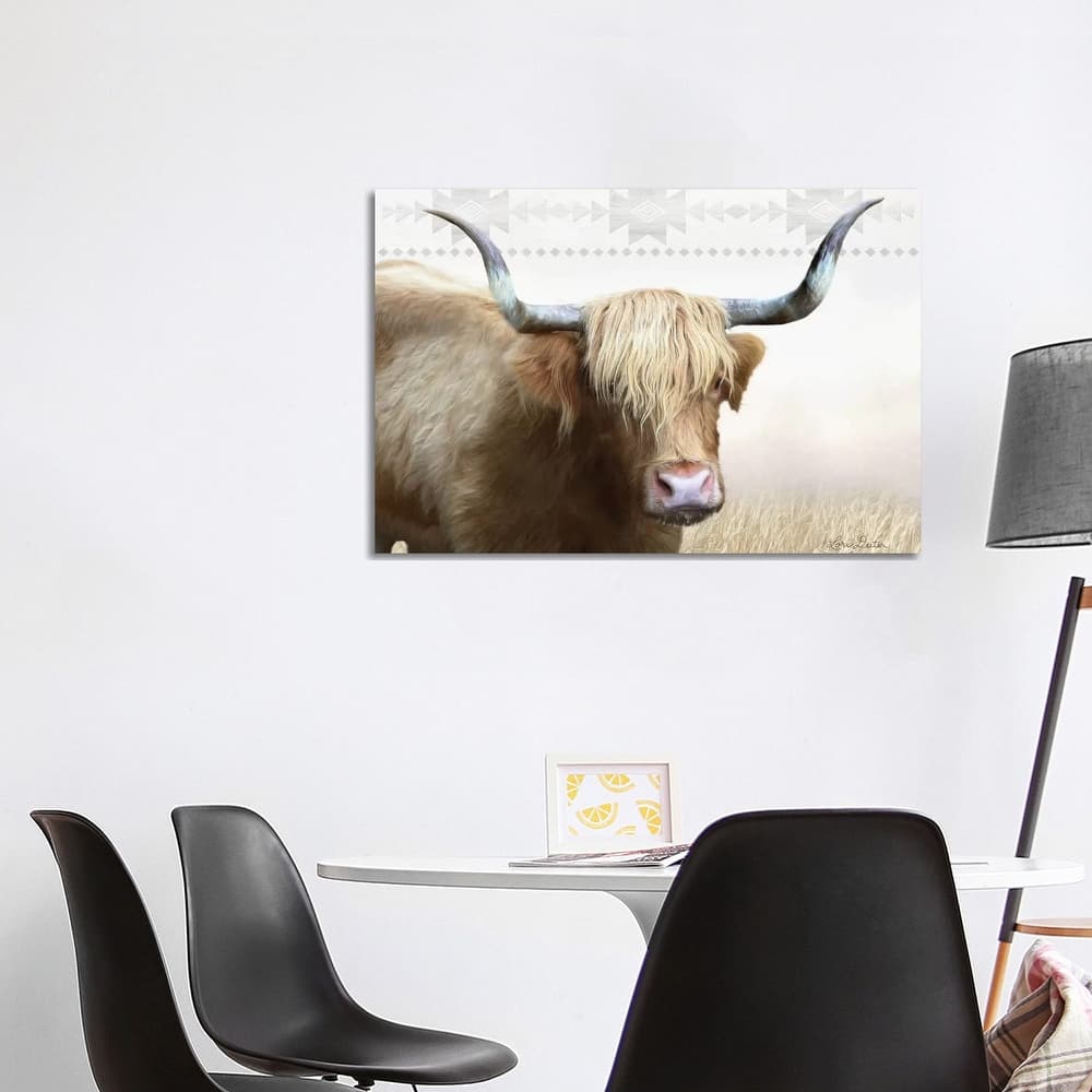 iCanvas "Get Your Horns Up" by Lori Deiter Canvas Print