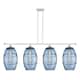 Option White Polished Chrome / Blue