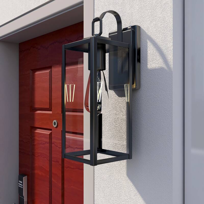 Dusk to Dawn Waterproof Wall Sconce Light Fixture for Porch