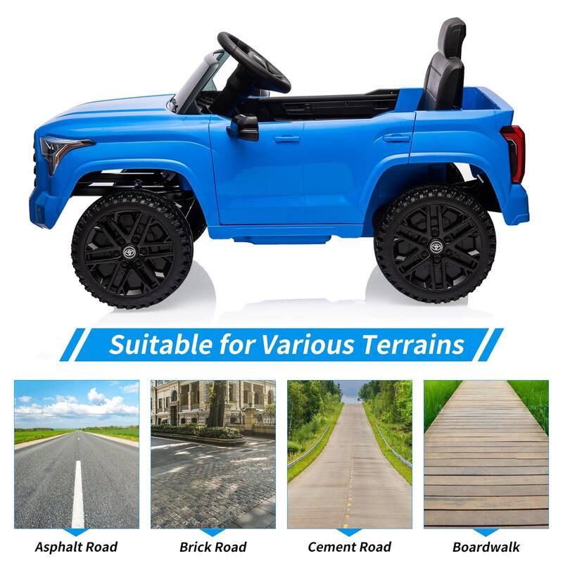Kids Ride On Car,Toyota Licensed Kids Ride-On Truck 12V with Remote Control