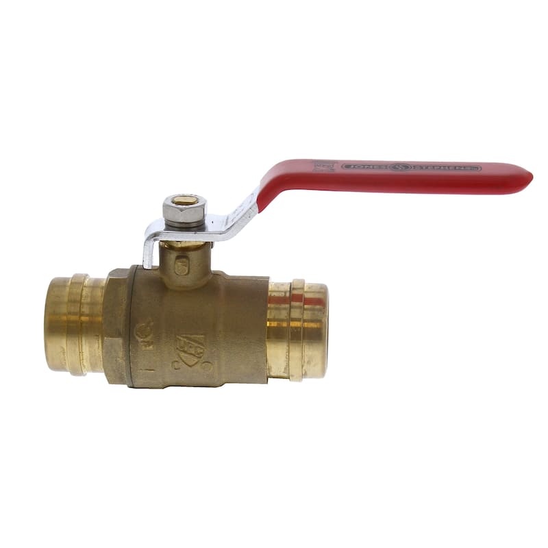 Jones Stephens B67251 3/4" Full Port Metal Ball Valve with CPVC - Brass