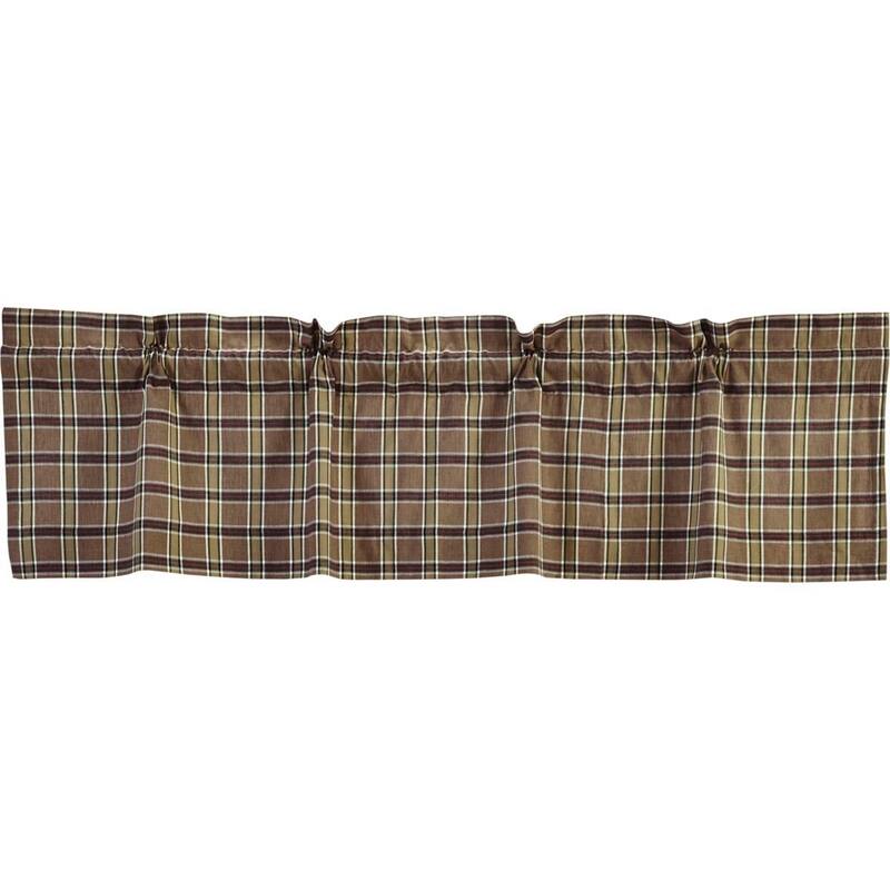 Wyatt Plaid Valance