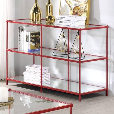 Furniture of America Scoles Contemporary 42-inch 2-shelf Sofa Table