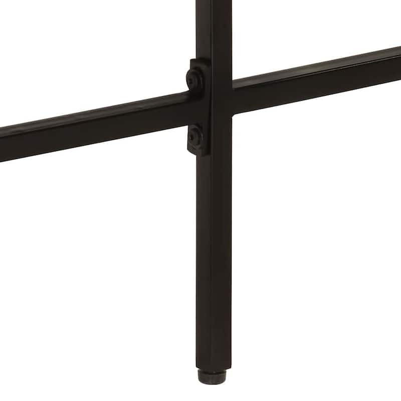 vidaXL Desk Natural Solid Mango Wood Large Desk Rectangular Rustic