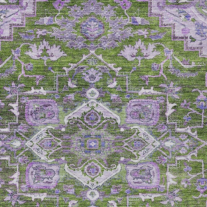 HomeRoots Oriental Traditional Rectangle Outdoor Rug