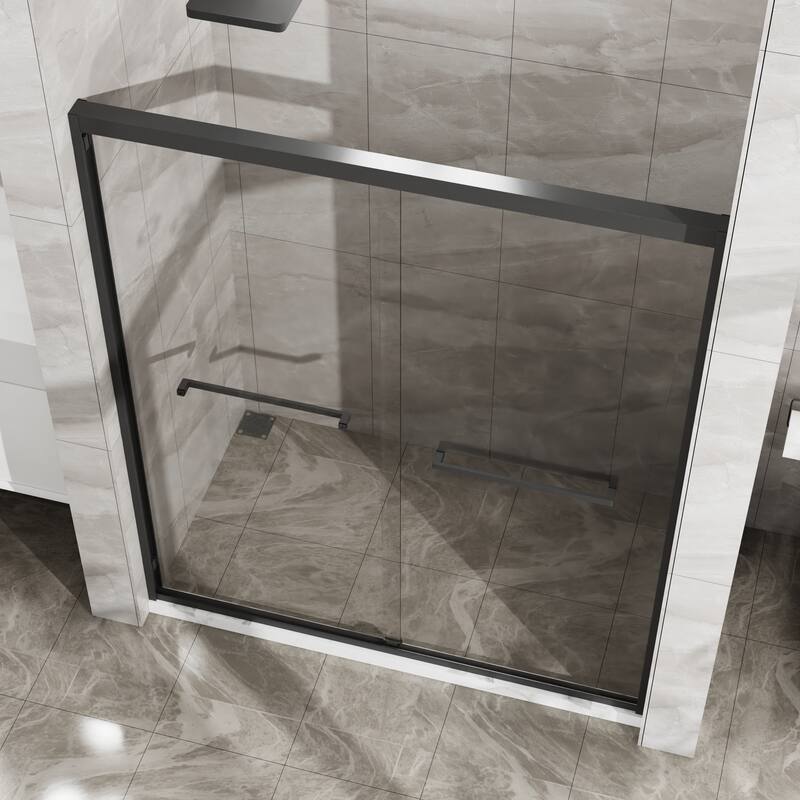 Double Sliding Glass Shower Door