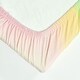 preview thumbnail 3 of 2, Hello Spud Ombre Organic Cotton Fitted Crib Sheet - 52"x 28" x 9"