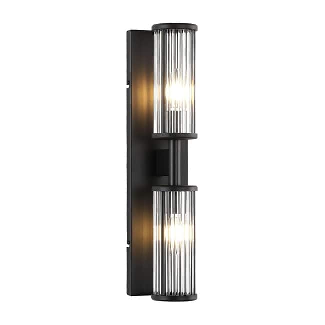 2 light vanity light black bathroom mirror light metal wall light