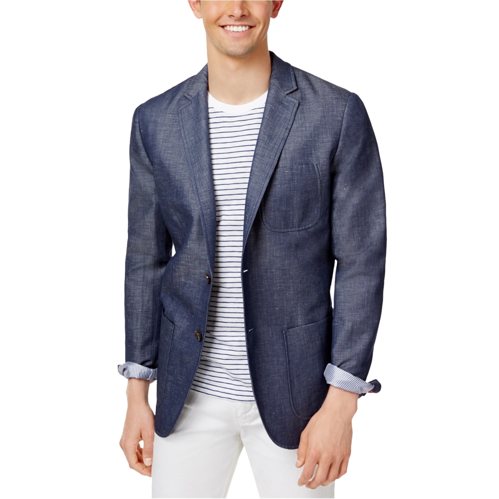 chambray sport coat