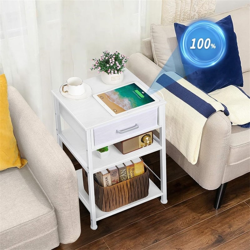 Night Stands with Charging Station
