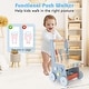 preview thumbnail 5 of 8, Costway 2-in-1 Wooden Baby Push Walker with Multi-Activity Center & - See Details