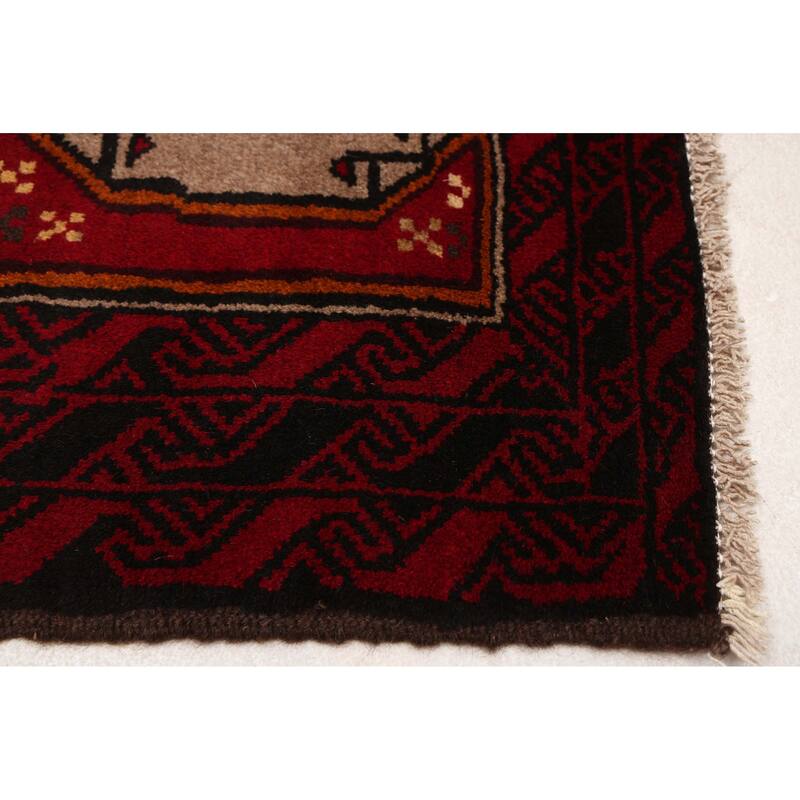 ECARPETGALLERY Hand-knotted Teimani Tan Wool Rug - 3'3 x 5'10