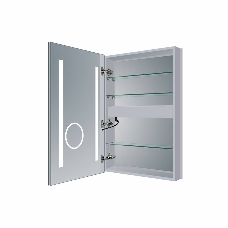 Miseno MMCR2235TOUCH Thalia 22" x 35" Frameless Single Door Medicine