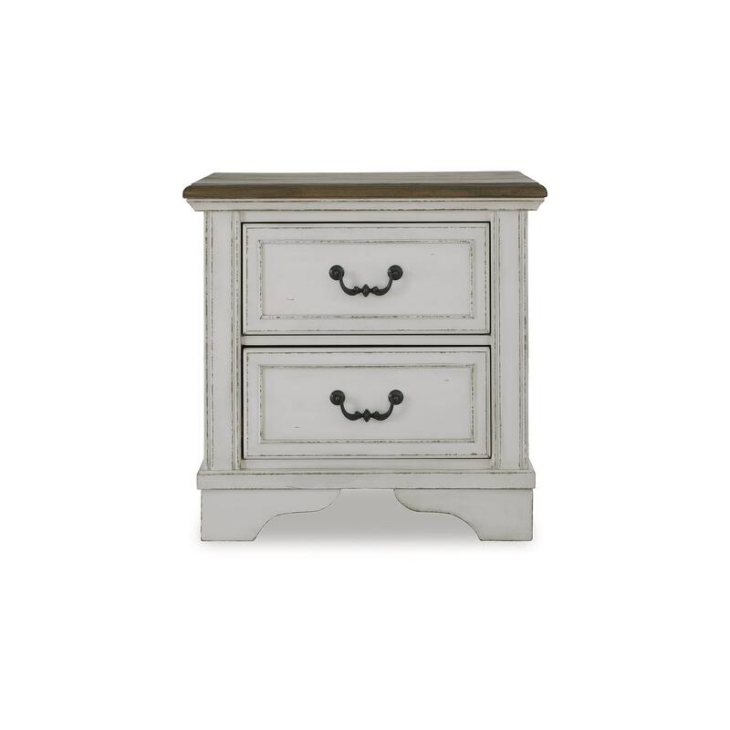 Signature Design by Ashley Blendon Off-White/Brown Nightstand