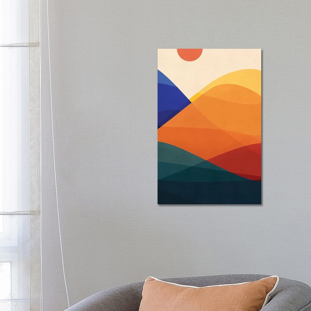 iCanvas "Meditative Mountains" by Modern Tropical Canvas Print