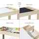 preview thumbnail 6 of 7, Drawing and Activity Board Children Table with 2 Chairs Set