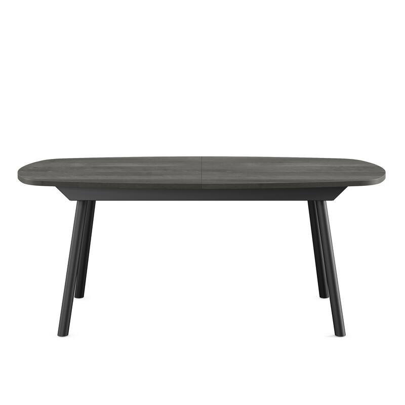 Amisco Gibson Table and Lucio Chairs 7-Piece Dining Set