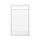 preview thumbnail 2 of 4, 72-inch White Insulating Cordless Roman Shade