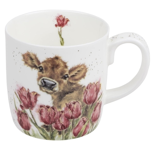 Royal Worcester Wrendale Design Mug Farm Animals - On Sale - Bed