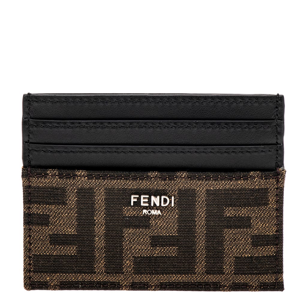 Fendi FF Jacquard Card Holder