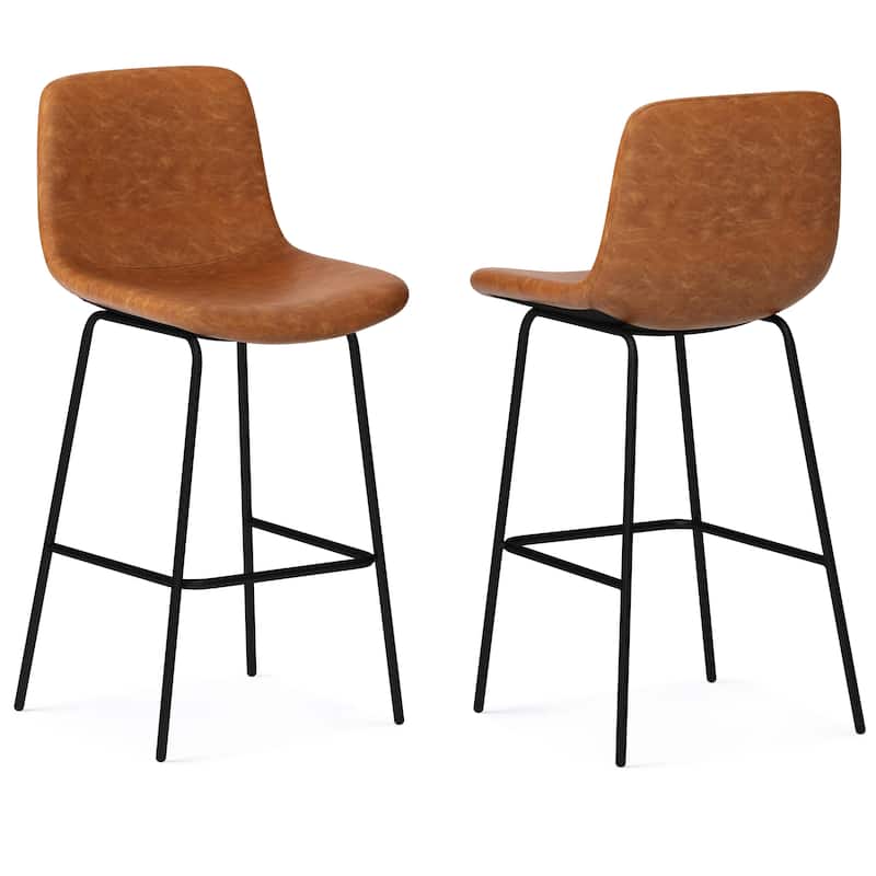 WYNDENHALL Merrifield Contemporary Stool (Set of 2)