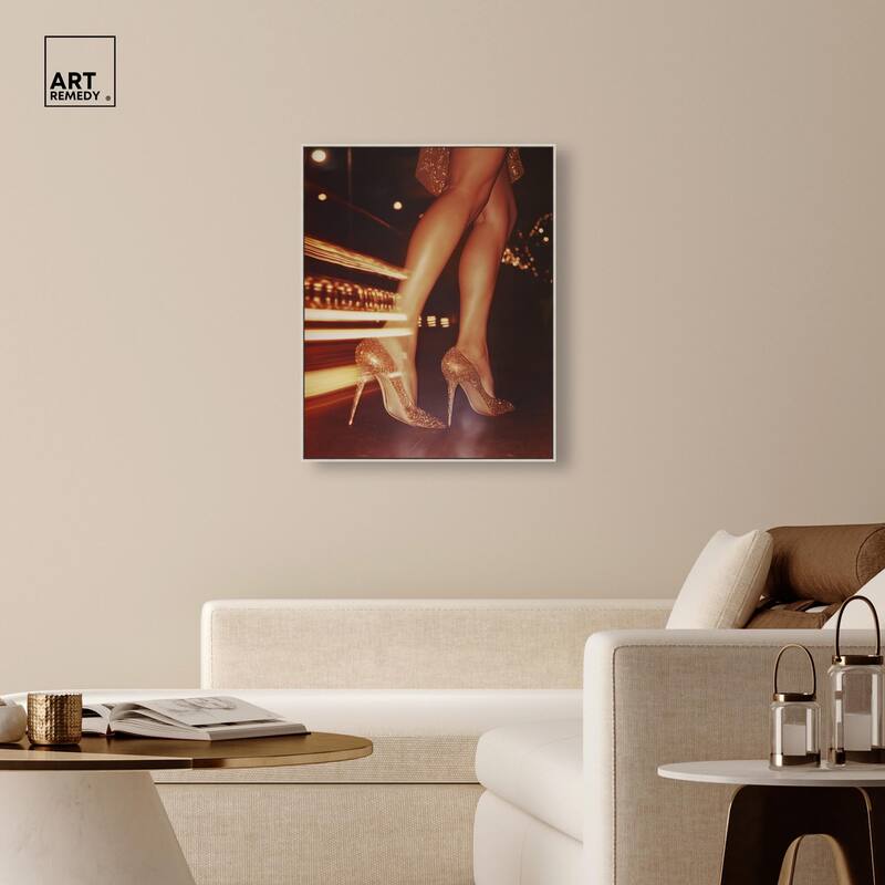 Sparkly Nights Canvas by Art Remedy