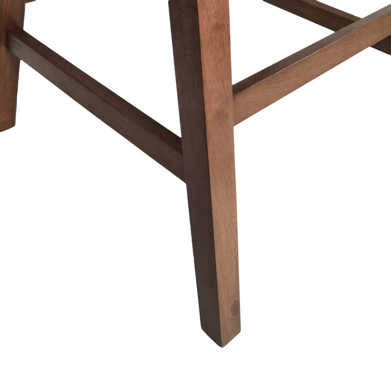 Stocker Fabric and Rubberwood Counter Stools (Set of 2) by Christopher Knight Home