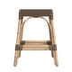 preview thumbnail 25 of 124, Robias 24.5" Rattan Rectangular Counter Stool
