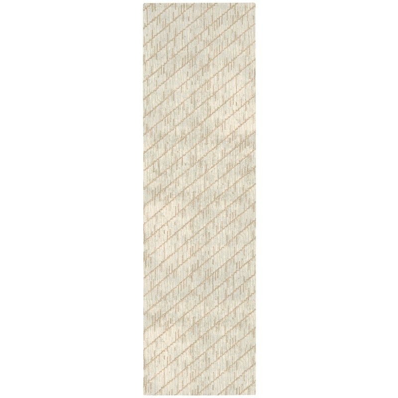 Calvin Klein Home Maya Area Rug - 2'3" x 8' Runner - Mica - Rectangle