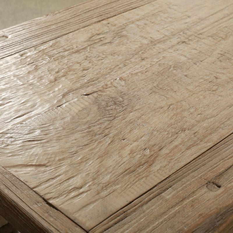 Cottonwood Vintage Appeal Coffee Table Weathered Natural Approx.67-70Wx24-28Dx17H