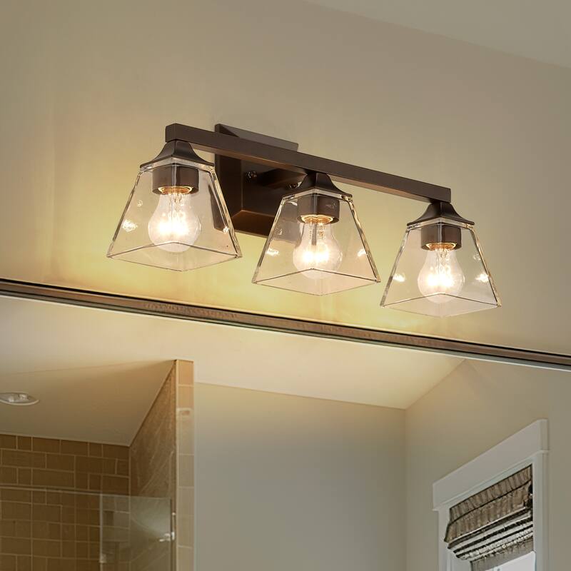 3/4/5-Light Farmhouse Bathroom Vanity Lights, Mirror Lights