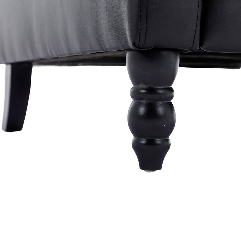PU Leather Upholstered Recliner Chair