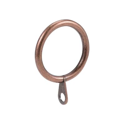 Curtain Rings, Metal Drapery Ring for Curtain Rods, 28 Pcs
