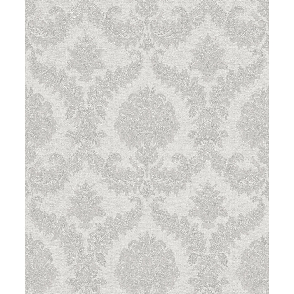 Galerie Wallcoverings Classic Italian Collection Embossed Traditional Damask Vinyl on Non-woven Matte Wallpaper Roll