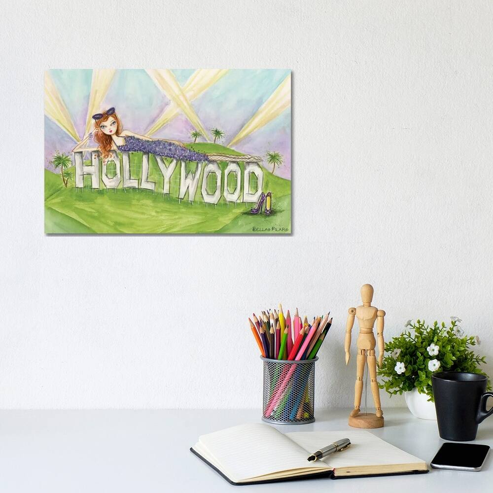 iCanvas "Hollywood" by Bella Pilar Canvas Print