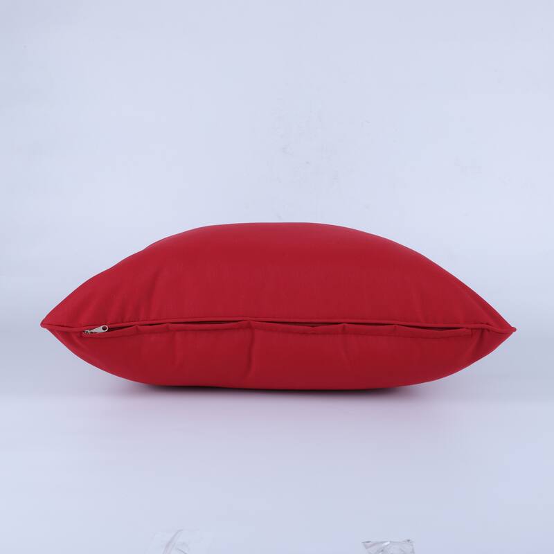 2 Pieces Waterproof Polyester Patio Seat and Back Cushions 24x24 Deep Comfort for Outdoor Seating