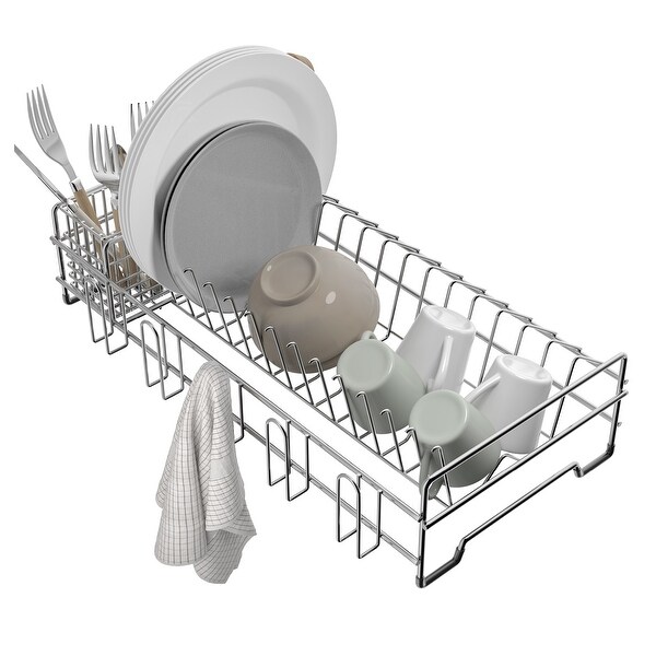 KRAUS Workstation Kitchen Sink Dish Drying Rack Drainer Utensil