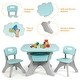 preview thumbnail 22 of 20, Kid-Friendly Activity Table & Chair Set with Built-in Storage for Creative Play