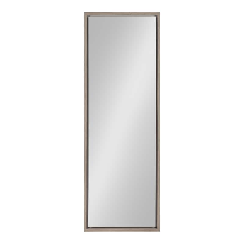 Kate and Laurel Evans Framed Wall Panel Mirror - 16x48