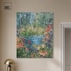 preview thumbnail 12 of 13, Art Remedy Serene Escape Gallery Wrapped Impressionism 1 Piece Canvas Wall Art /Monet And Van Gogh Inspired Art