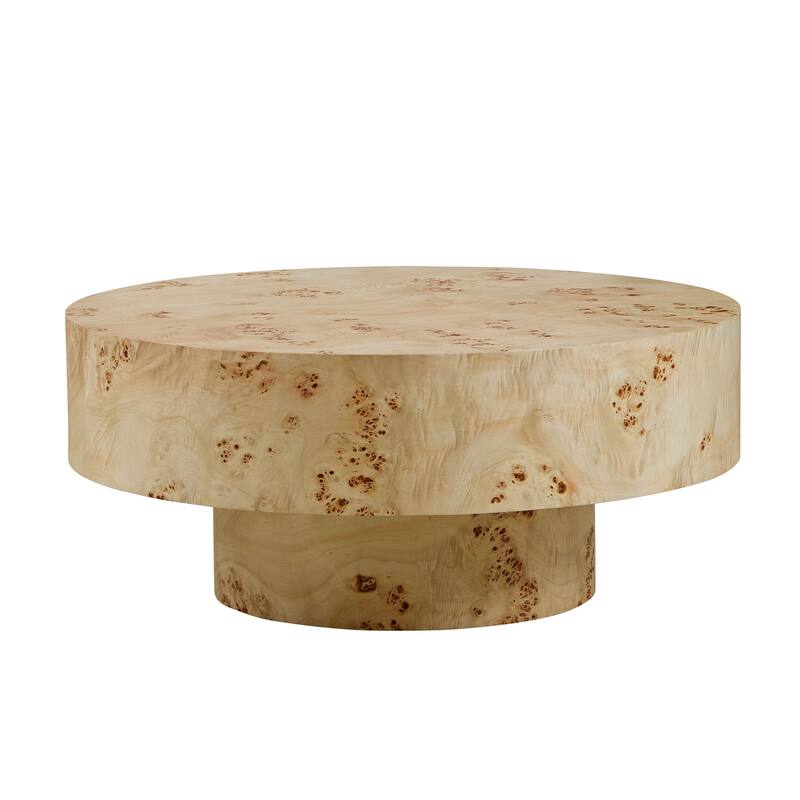 Wood Coffee Table Side Table for Living Room, Natural Dining Table Center Table Accent Table Sofa Table