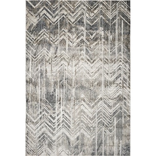 Carson Carrington Hartvien Distressed Chevron Rug - Bed Bath & Beyond ...